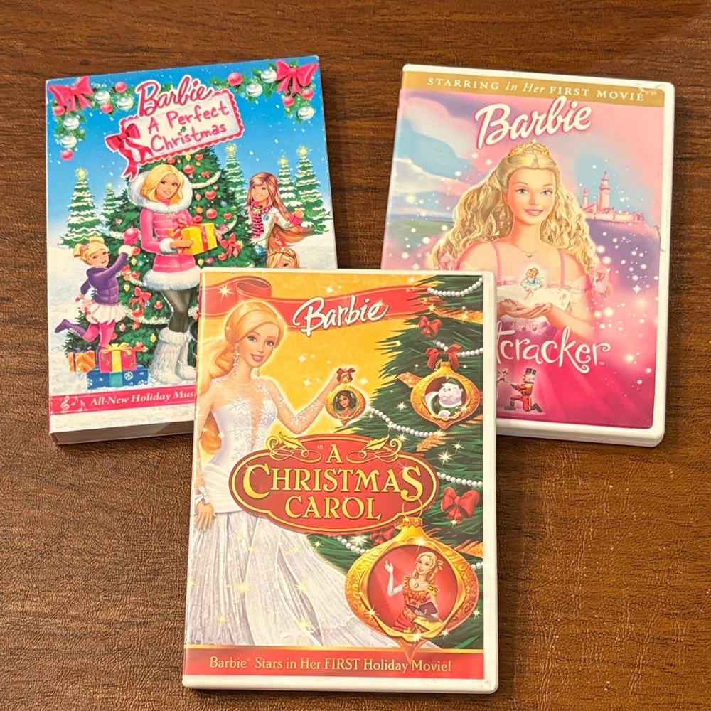 Barbie Holiday DVD Bundle of 3 movies